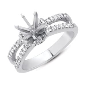 White Gold Engagement Ring