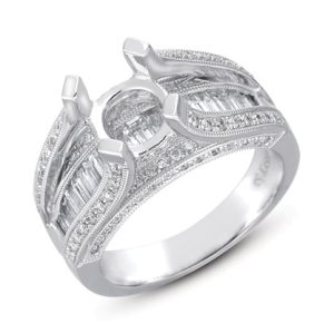 White Gold Engagement Ring