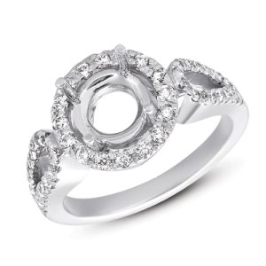 White Gold Engagement Ring