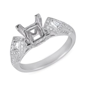 White Gold Engagement Ring