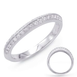 White Gold Matching Band