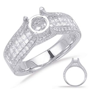 White Gold Engagement Ring