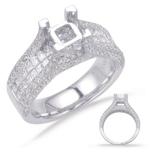 White Gold Engagement Ring