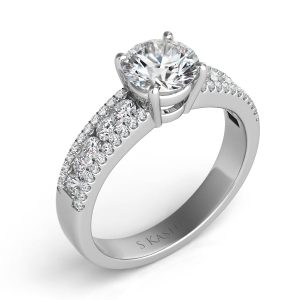 White Gold Engagement Ring