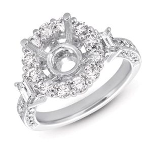 White Gold Engagement Ring