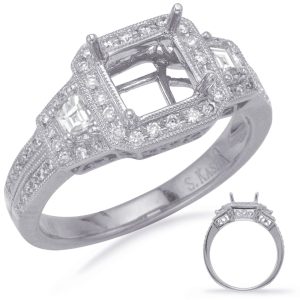 White Gold Engagement Ring