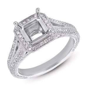 White Gold Engagement Ring
