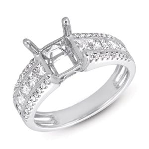 White Gold Engagement Ring