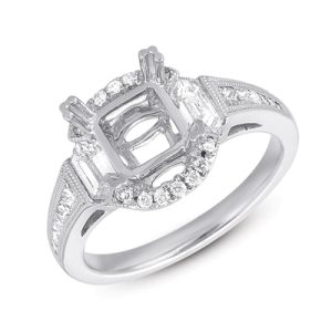 White Gold Engagement Ring