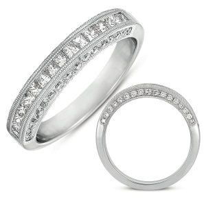 White Gold Matching Band