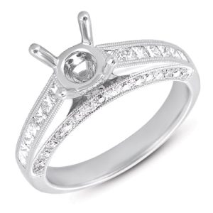 White Gold Engagement Ring