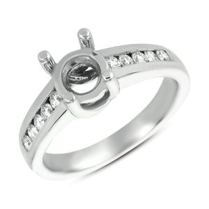 White Gold Engagement Ring