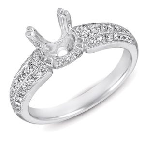 White Gold Engagement Ring