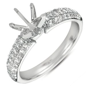 White Gold Engagement Ring