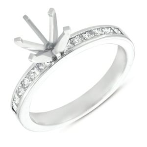 White Gold Engagement Ring