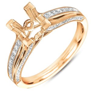 Rose Gold Engagement Ring