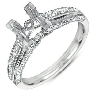 White Gold Engagement Ring