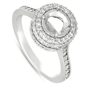 White Gold Bridal Ring