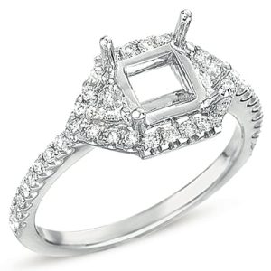 White Gold Engagement Ring