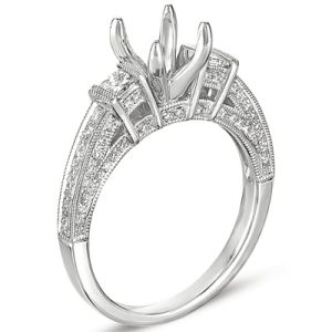 White Gold Engagement Ring