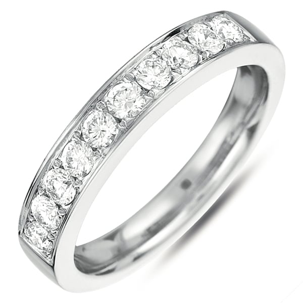 White Gold Pave Band
