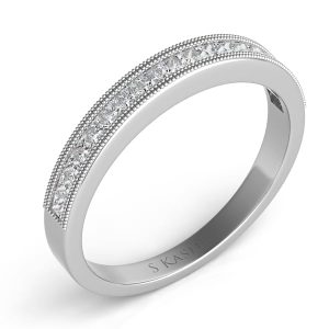 White Gold Matching Band