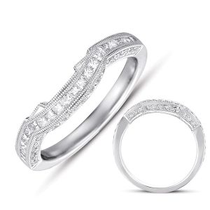 White Gold Matching Band