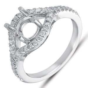 White Gold Engagement Ring