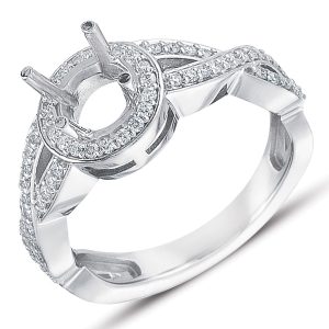 White Gold Engagement Ring