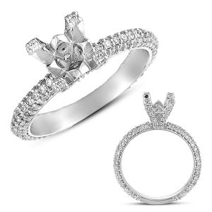 White Gold Engagement Ring