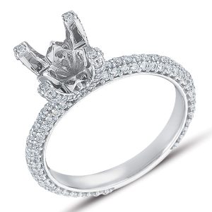 White Gold Engagement Ring