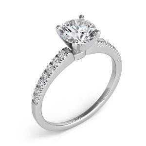 White Gold Engagement Ring