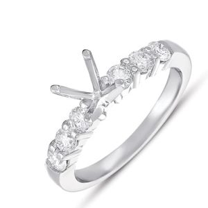 White Gold Engagement Ring