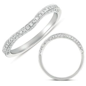 White Gold Matching Band