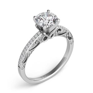 White Gold Engagement Ring