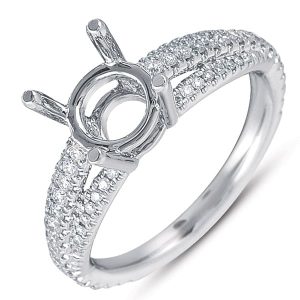 White Gold Engagement Ring