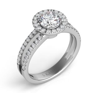 White Gold Engagement Ring