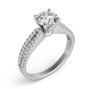 White Gold Engagement Ring