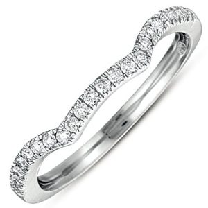 White Gold Matching Band for en7278