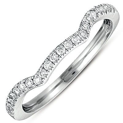 White Gold Matching Band for en7278