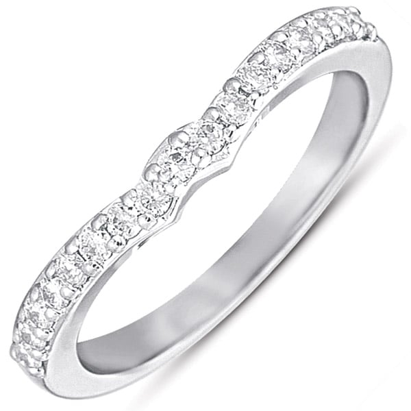 White Gold Matching Band for en7279