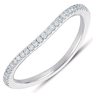 White Gold Matching Band for en7283