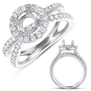 White Gold Engagement Ring