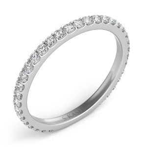 White Gold Matching Band