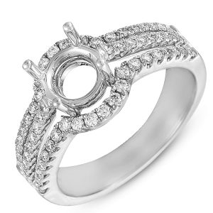 White Gold Engagement Ring