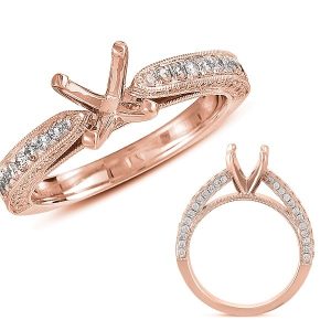 Rose Gold Engagement Ring