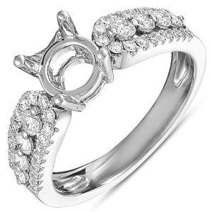 White Gold Engagement Ring