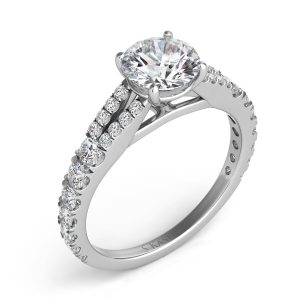 White Gold Engagement Ring