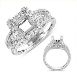 White Gold Engagement Ring