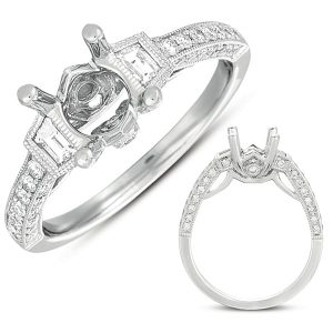 White Gold Engagement Ring